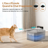 Fontaine à eau PurrStream Sans Fil — Rechargeable 2.2L
