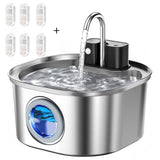 Fontaine à eau PurrStream — Acier Inoxydable 3L Sans Fil