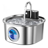 Fontaine à eau PurrStream — Acier Inoxydable 3L Sans Fil