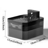 Fontaine à eau PurrStream Sans Fil — Rechargeable 2.2L