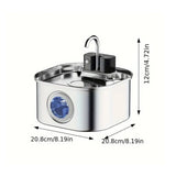 Fontaine à eau PurrStream — Acier Inoxydable 3L Sans Fil